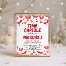 Sweetheart Birthday Time Capsule Card