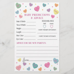 Sweetheart Candy Advice for Baby Shooting Game