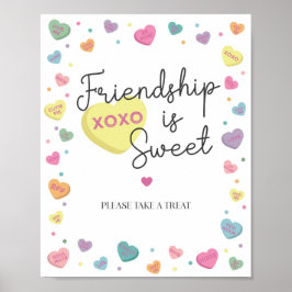 Sweetheart Candy February favorisiert Signing Poster