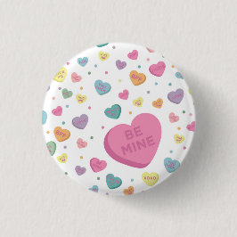 Sweetheart Candy February Gastgeschenke Button