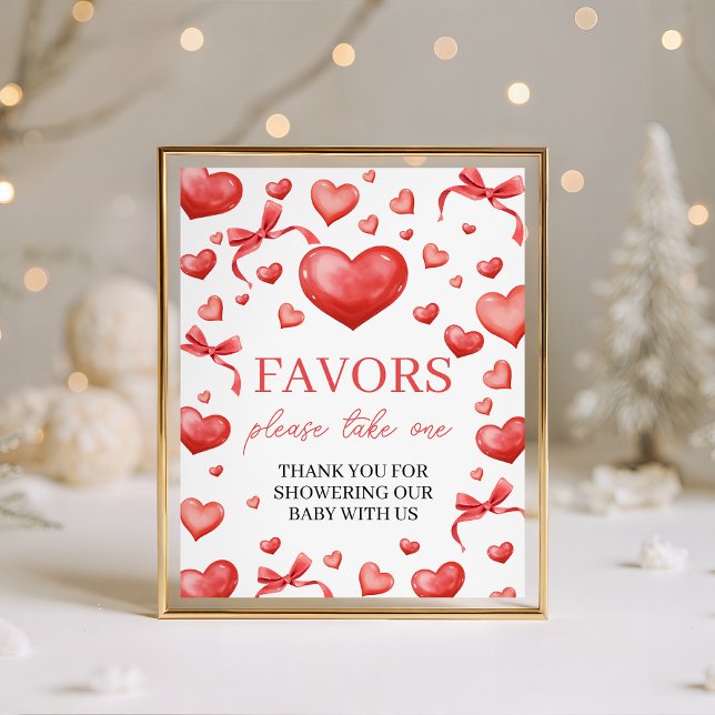 Sweetheart Favors Take One Sign Sockelschild (Von Creator hochgeladen)