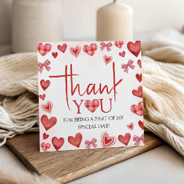 Sweetheart First Birthday Favor Tag Geschenkanhänger