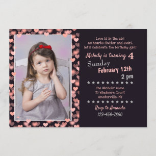 Sweetheart Frame Photo Invitation
