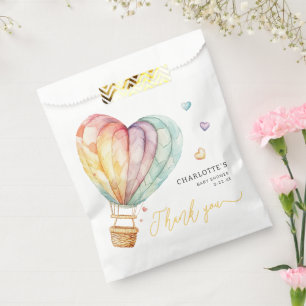 Sweetheart Hot Air Balloon Baby Fevor Bag Geschenktütchen
