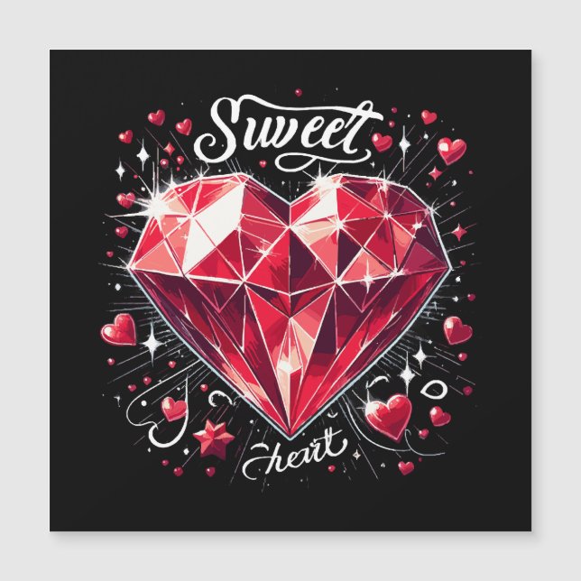 Sweetheart Magnetkarte (Vorderseite)