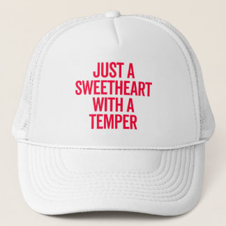 Sweetheart mit einem witzigen Zitat Truckerkappe