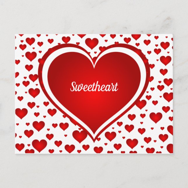 Sweetheart Postcard Postkarte (Vorderseite)