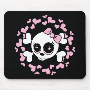Sweetheart Skull Mousepad