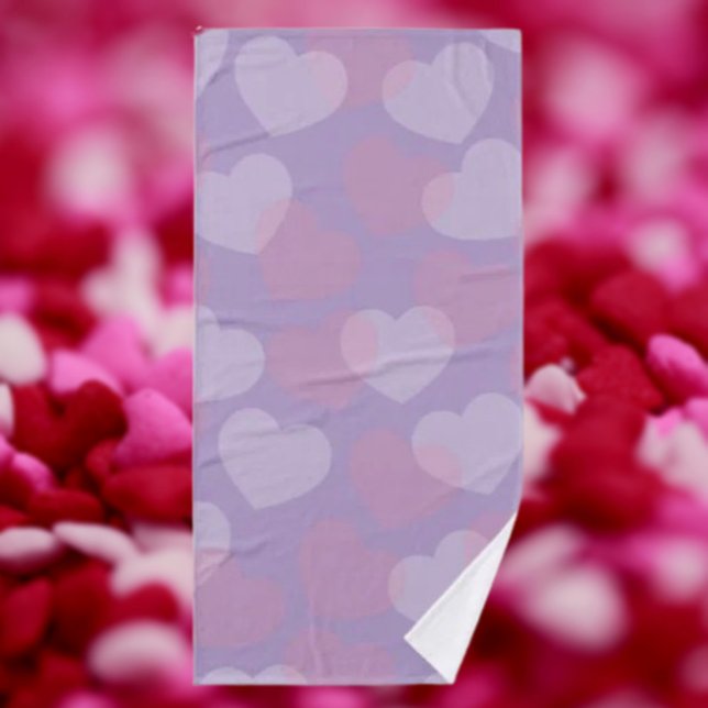 Sweetheart Sprinkle | Herzpattern Badetuch Badehandtuch (Von Creator hochgeladen)