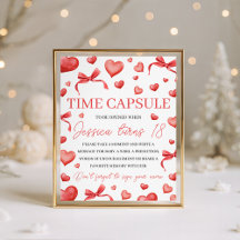 Sweetheart Time Capsule Sign