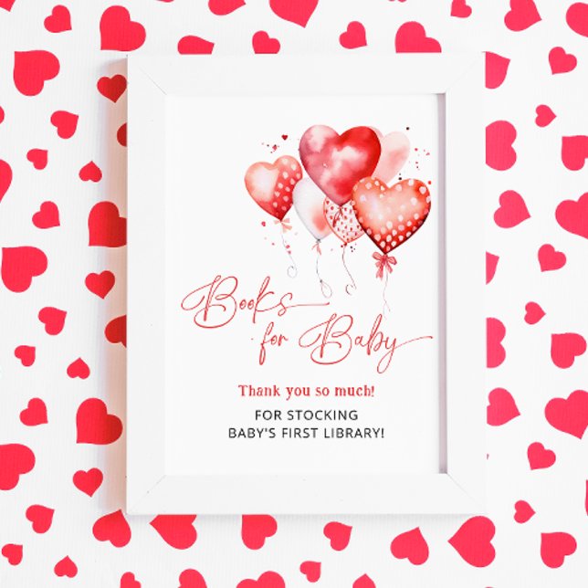 Sweetheart Valentine Books for Baby Poster (Von Creator hochgeladen)