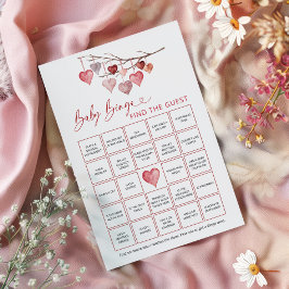Sweetheart Valentines Baby Bingo finden Sie die Gä