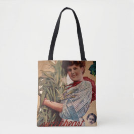 Sweetheart Woman Holding Corn Tasche