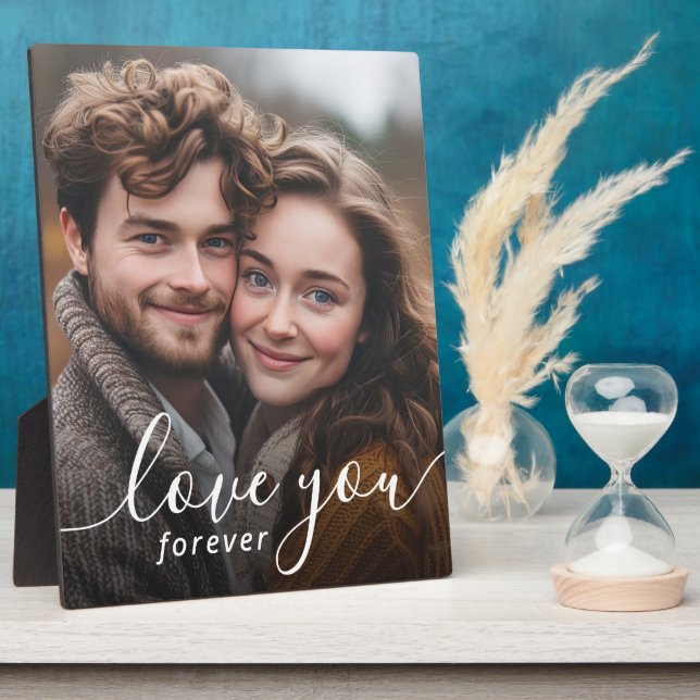Sweethearts Liebe You Forever Couple's Foto Fotoplatte (Seite)