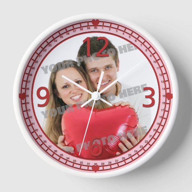 Sweethearts Wall Clock Uhr (Vorderseite)
