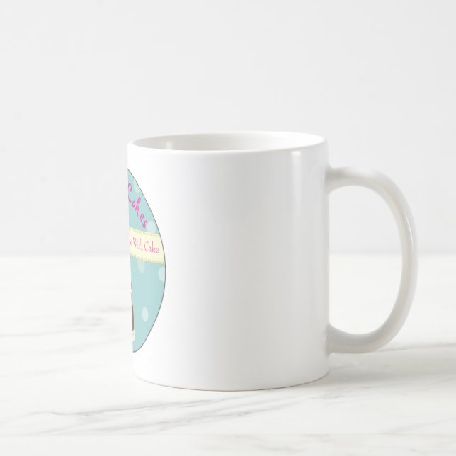 Sweetie backt Kaffee-Tasse zusammen Kaffeetasse (Rechts)