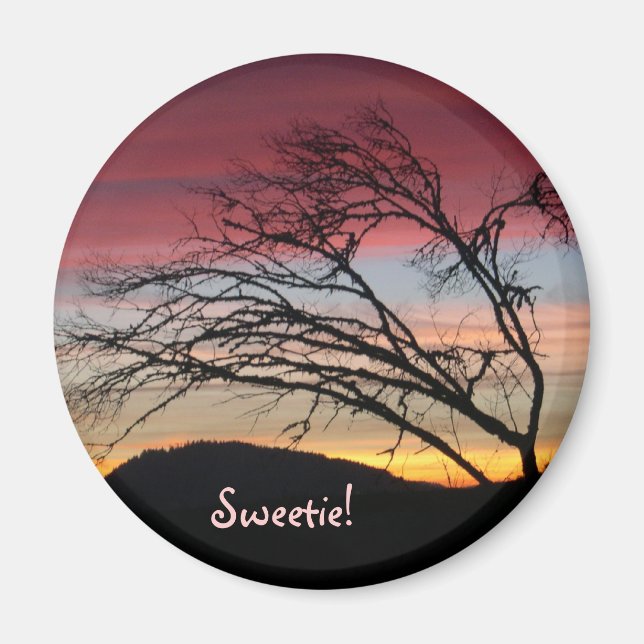 Sweetie! Magnet rosa (Vorne)