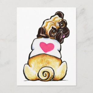 Sweetie Mops Postkarte