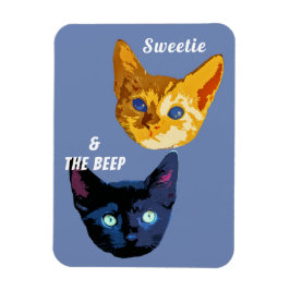 Sweetie & the Beep Cat Magnet