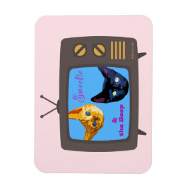 Sweetie & the Beep Cat Magnet