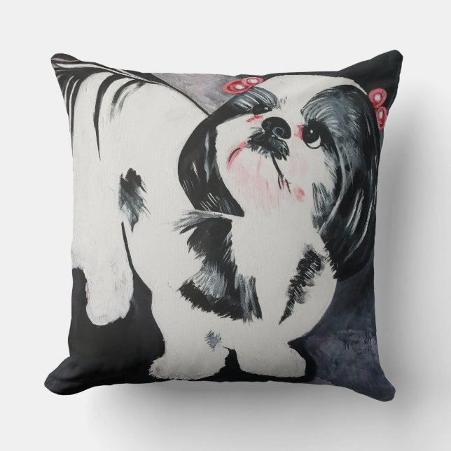SWEETIE-TORTEN-HUND KISSEN (Vorderseite)
