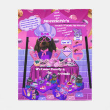 SweetiePie's Teenie Würstchen Pie Pantry Blanket