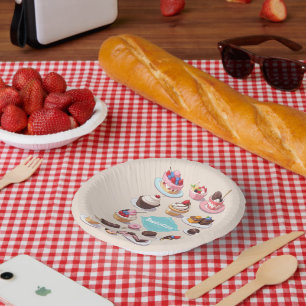 Sweeties 7" Papierschale Pappteller