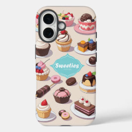 Sweeties Apple iPhone 16 harte Gehäuse iPhone 16 Hülle