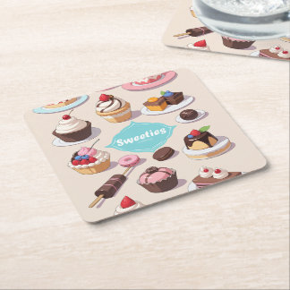 Sweeties Paper Untersetzer