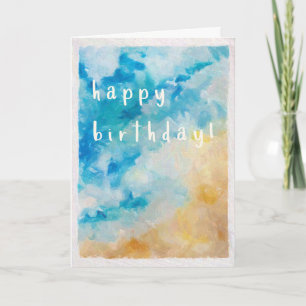 SWELL BIRTHDAY CARD KARTE