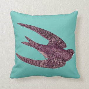 Swift Bird Throw Kissen