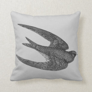 Swift Bird Throw Kissen