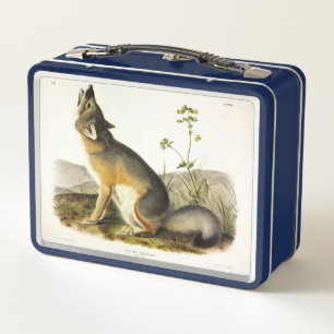Swift Fox (Vulpes Velox) von Audubon Quadrupeds Metall Brotdose