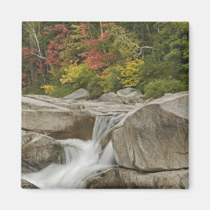 Swift River, der durch Felsen zieht Magnet