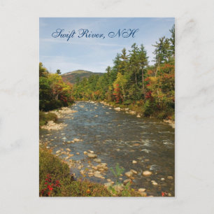 Swift River, NH Postcard Postkarte