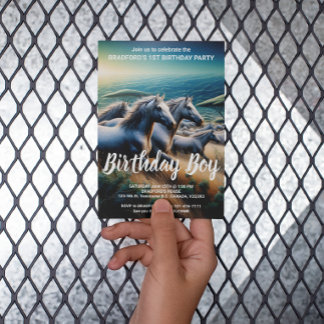 Swift Spirits: Eine galoppierende Herde Postkarte