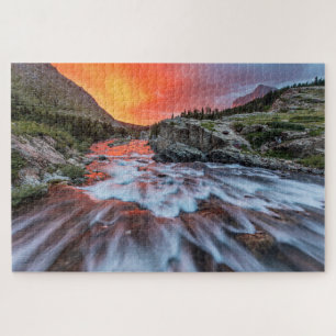 Swiftcurrent Falls   Glacier-Nationalpark Montana