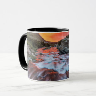 Swiftcurrent Falls   Glacier-Nationalpark Montana Tasse