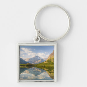 Swiftcurrent Lake mit Many Glacier Hotel und Schlüsselanhänger