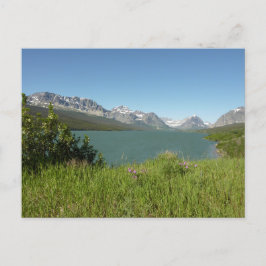 Swiftcurrent Lake View - Glacier National Park Postkarte