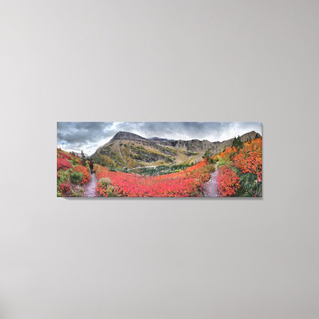 Swiftcurrent Pass - Glacier Nationalpark Leinwanddruck (Vorderseite)