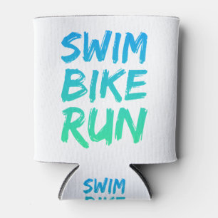 Swim Bike Lauf großartiges Design Dosenkühler