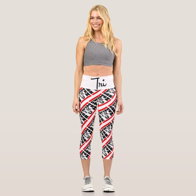 SWIM BIKE RUN  CAPRI LEGGINGS (Vorderseite)