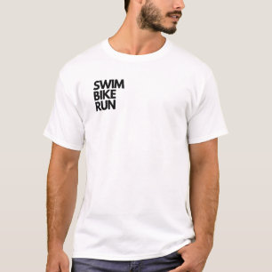 SWIM / BIKE / RUN T - Shirt TRIATHLON Life Style