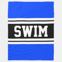 SWIM Bold Blue Schwarz-weiß Athletic Racing Stripe