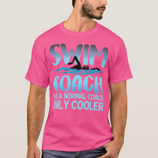 Swim Coach Geschenk für Männer Frauen Kinderwagen T-Shirt