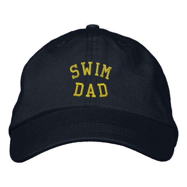 SWIM DAD Casquette brodé (Devant)