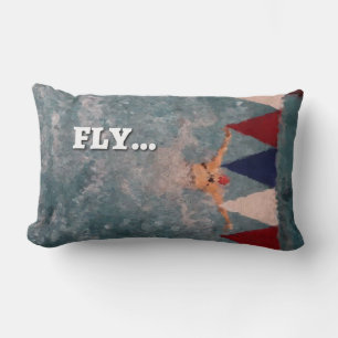 Swim Dream FLY werfen Kissen