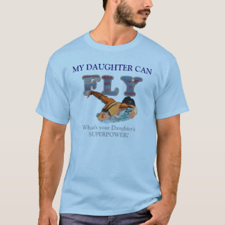 SWIM-ELTERNTEIL-SCHMETTERLINGS-ANSCHLAG-T - SHIRT