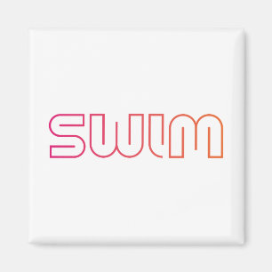 Swim-Fun-Design Magnet